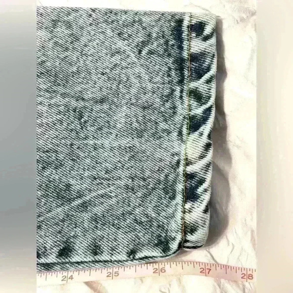 NWT 90’s Vintage Sasson High Rise Bow Ankle Jeans 100% cotton Size 9 - Picture 8 of 9